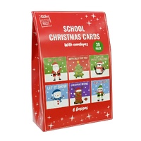 School Christmas Card 30pk