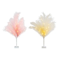 LED Pampas Tree B/OP 80cm Asst